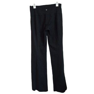 lululemon Wide leg high rise yoga pants